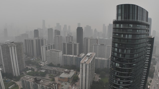 Toronto et Montréal parmi les villes les plus polluées au monde ce matin