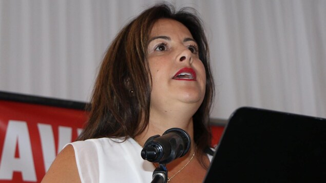 Sonia Baudelot, chef du parti Avenir Laval Sonia Baudelot, chef du parti Avenir Laval