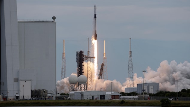Un Canadien s’envole vers la Station spatiale internationale