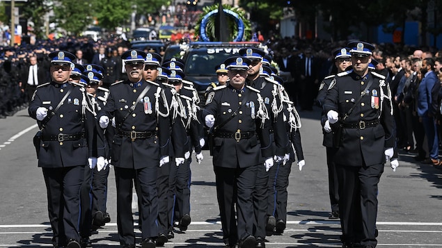 Des milliers de policiers honorent la mémoire de l’agent Benredouane