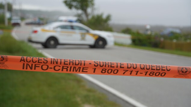 Décès d’un motocycliste à Baie-du-Febvre après une sortie de route