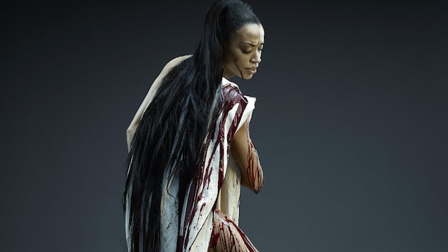 L'affiche du spectacle « Stabat Mater » des Grands Ballets canadiens de Montréal L'affiche du spectacle « Stabat Mater » des Grands Ballets canadiens de Montréal