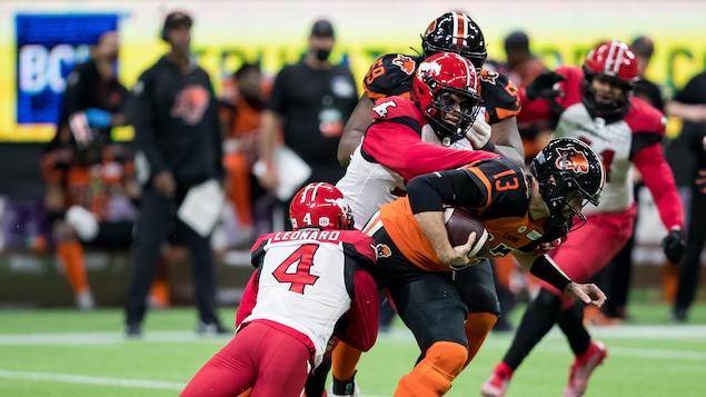 Les Stampeders confirment leur place en éliminatoires avec une victoire sur les Lions