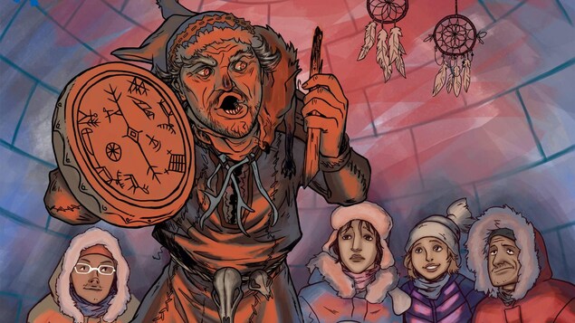 Illustration mettant en avant des exemples de stéréotypes qui démolissent l’image des Samis.