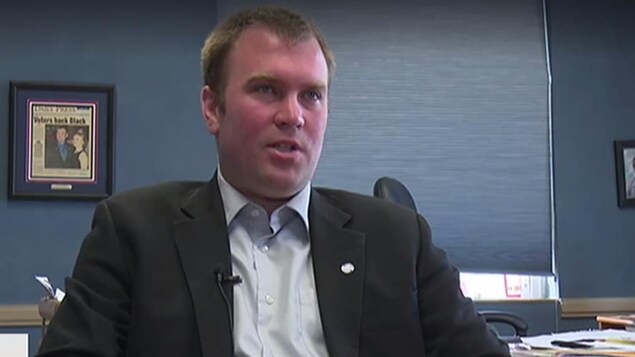 Le maire de Timmins Steve Black. Le maire de Timmins Steve Black.
