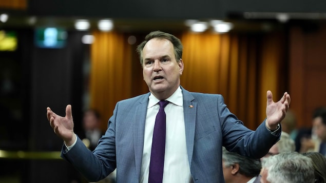 Steve MacKinnon debout en Chambre.