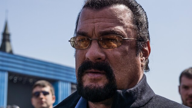 L'acteur et réalisateur Steven Seagal, photographié à Moscou en mai 2015 L'acteur et réalisateur Steven Seagal, photographié à Moscou en mai 2015
