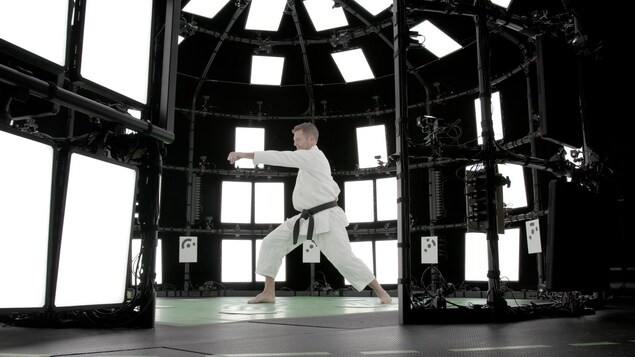 Nouveau studio pour transformer un humain en modèle animé 3D à Alma