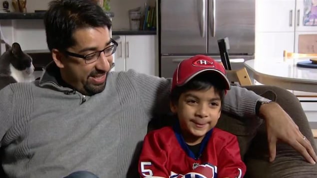 Sulemaan Ahmed et son fils Syed Adam Sulemaan Ahmed et son fils Syed Adam