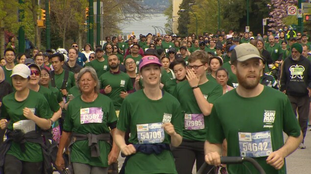 Plus de 23 000 coureurs de retour dans les rues de Vancouver pour la Sun Run