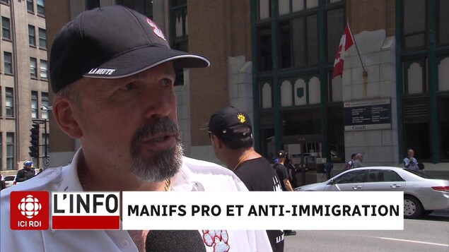 Sylvain Brouillette, porte-parole de La Meute. Sylvain Brouillette, porte-parole de La Meute.