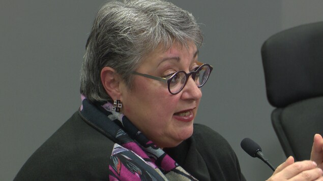 La mairesse de Rivière-du-Loup Sylvie Vignet. La mairesse de Rivière-du-Loup Sylvie Vignet.