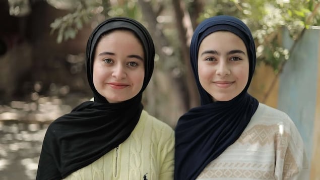 Tala, left, and Farah Mousa are the first Palestinian Middle East regional winners of the 2026 Earth Prize.
