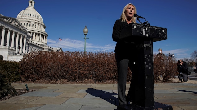 Marjorie Taylor Greene dit recevoir des menaces à cause du président américain