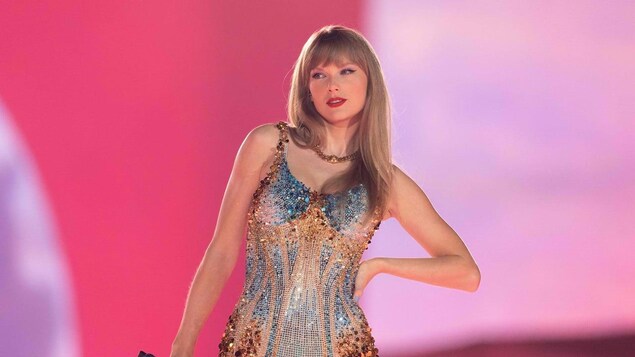 Taylor Swift sur scène.