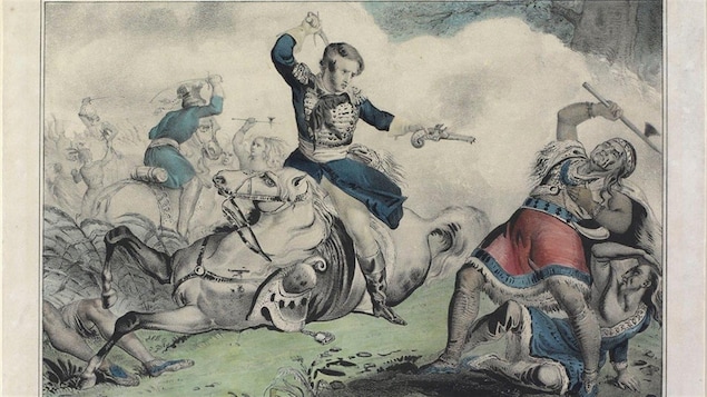 Mort du chef Tecumseh, le 5 octobre 1813