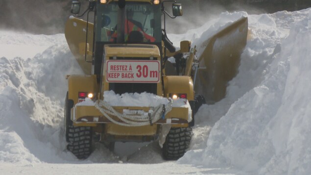 Une accumulation de 40 centimètres de neige en un peu plus d'une journée dans la Péninsule acadienne 