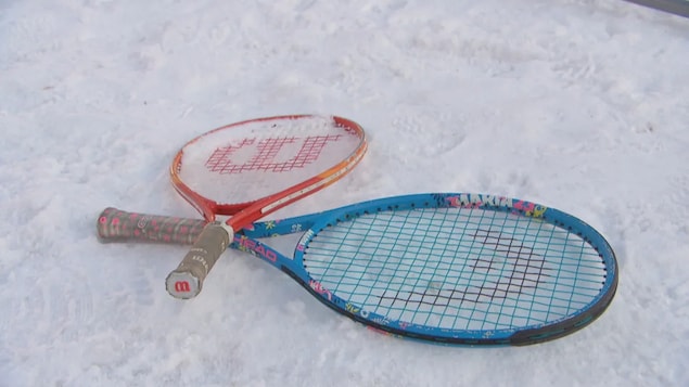Du tennis sur neige à Ottawa