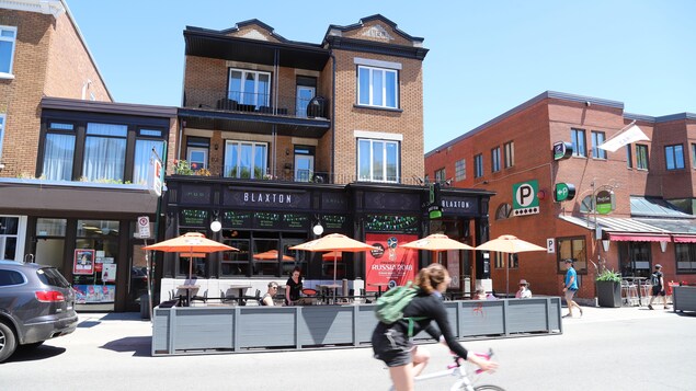 Les terrasses de l'avenue Cartier ont été moins fréquentées pendant le Sommet du G7.
