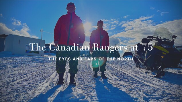 “You’re working for the safety and security of your country, that’s why I’m involved,” says Commander Oswald Allen (left) pictured here with Second-in-Command Master Corporal Levi Wolfrey (right) of the Canadian Rangers Rigolet Patrol in the province of Newfoundland and Labrador. 