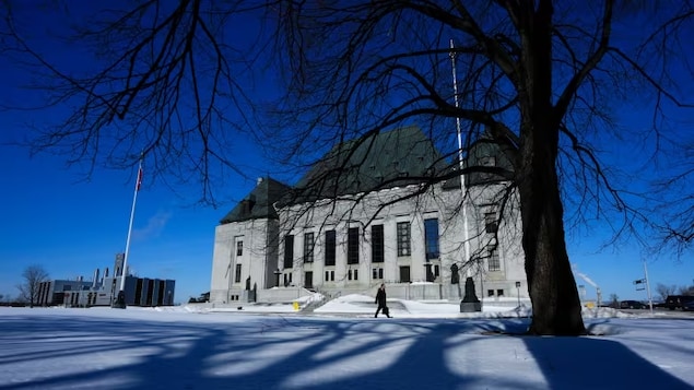 The Supreme Court of Canada is pictured in Ottawa on March 3, 2023. 