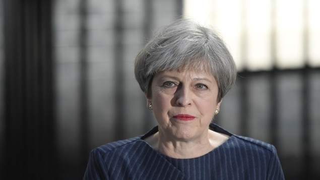 La première ministre britannique Theresa May le 18 avril 2017.
