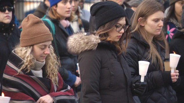 Rassemblement le 23 février 2018 à Halifax à la suite du verdict rendu dans le dossier du meurtre de Tina Fontaine. Rassemblement le 23 février 2018 à Halifax à la suite du verdict rendu dans le dossier du meurtre de Tina Fontaine.