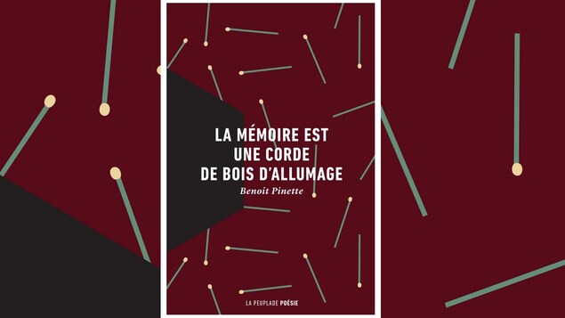 La couverture du recueil de poésie de Benoît Pinette. 