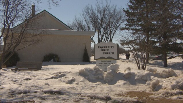 Église de la ville de Tisdale, en Saskatchewan