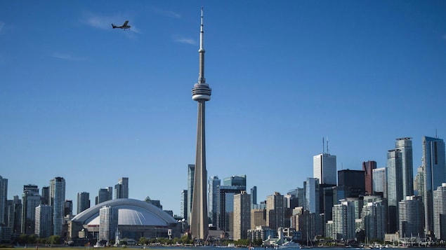 Le centre-ville de Toronto.