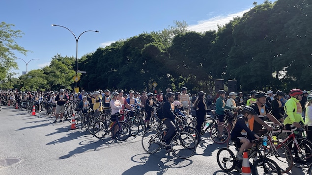 Quelque 40 000 cyclistes ont célébré le vélo à Montréal