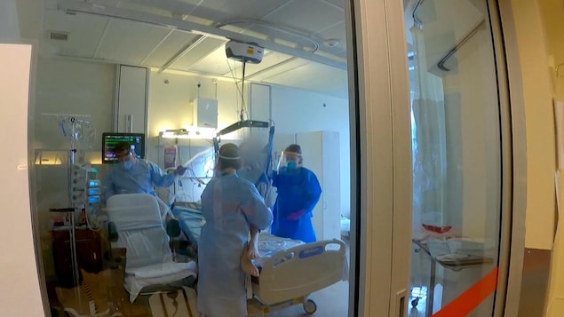 Des infirmières des soins intensifs de l'Hôpital de l'Enfant-Jésus nous ont ouvert les portes de leur département.