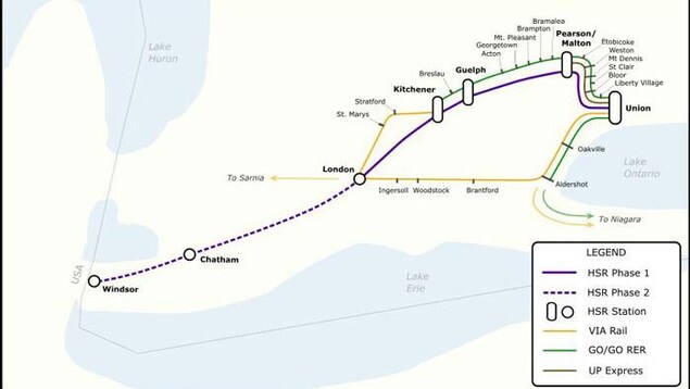 Carte du nouveau tronçon Carte du nouveau tronçon