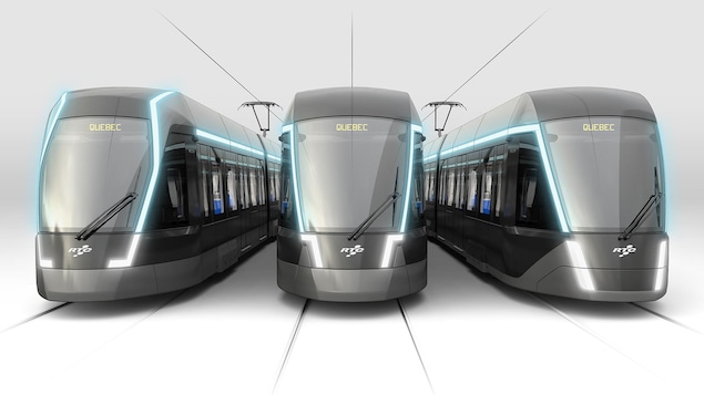 Mod&eacute;lisation 3D du tramway de Qu&eacute;bec