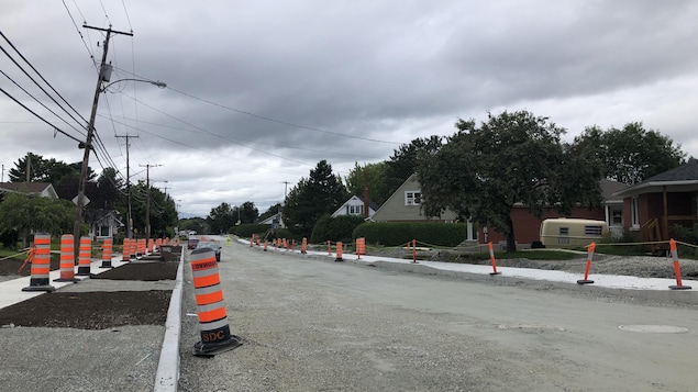 L﻿a fuite a été colmatée sur la rue Galt Ouest à Sherbrooke