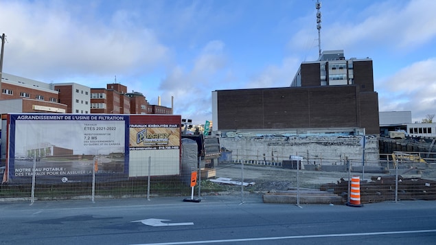 Les travaux se poursuivront durant l’hiver à l’usine de filtration de Rouyn-Noranda