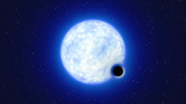 Un trou noir stellaire découvert dans le voisinage de la Voie lactée
