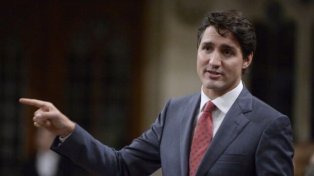 Le premier ministre Justin Trudeau à la Chambre des communes Le premier ministre Justin Trudeau à la Chambre des communes
