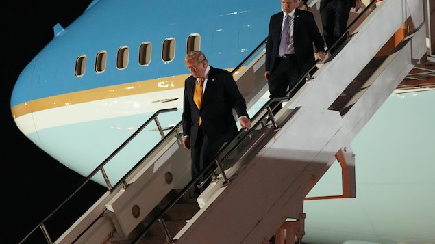 Trump n’a pas utilisé l’Air Force One offert par le Qatar pour quitter la Turquie