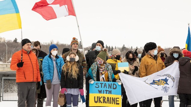 Des Ukrainiens de la Saskatchewan inquiets pour leurs proches