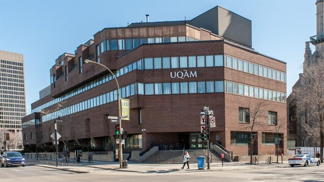 Un des pavillons de l'Université du Québec à Montréal (UQAM).