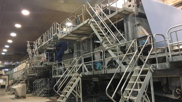 La machine à papier.