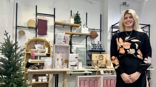 Valérie Arsenault, propriétaire de la boutique La Fabrik.
