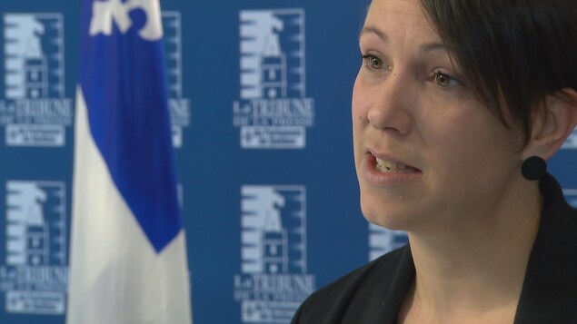 Valérie Grenon, présidente de la Fédération des intervenantes en petite enfance du Québec Valérie Grenon, présidente de la Fédération des intervenantes en petite enfance du Québec