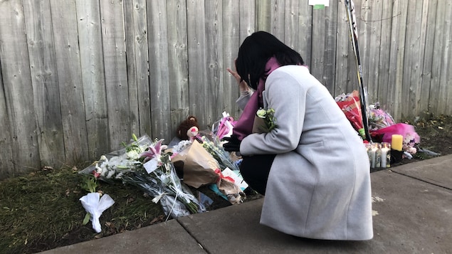 Marche à la mémoire de Thomas Trudel, tué dans Saint-Michel