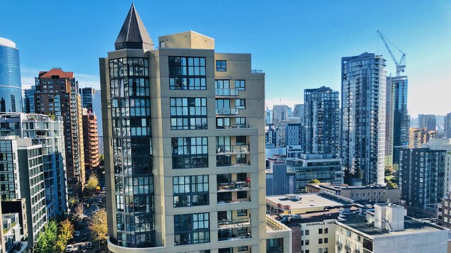 Des gratte-ciel de Vancouver.