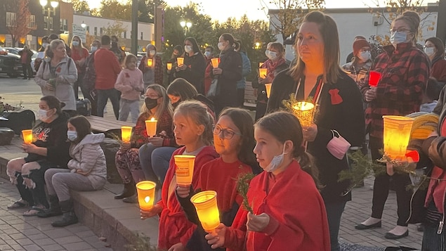 Val-d’Or se recueille pour les femmes autochtones disparues ou assassinées