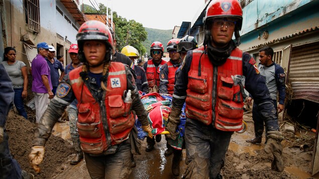 Venezuela : 22 morts et plus de 50 disparus dans un glissement de terrain