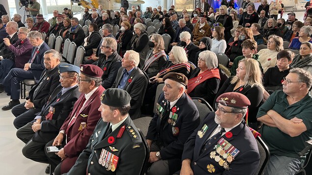 Les vétérans autochtones honorés au Musée de l’aviation royale de l’Ouest canadien