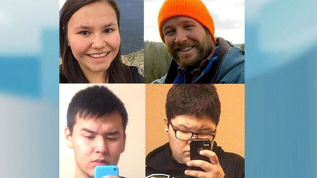 Une photo des victimes de la tuerie survenue à La Loche, en 2016.